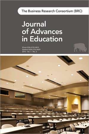 The Brc Journal of Advances in Education: Vol. 1, No. 2 de Brc