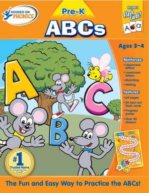 Hooked on Phonics Pre-K ABCs [With Flash Cards] de Big Yellow Taxi Inc