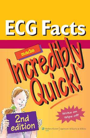 ECG Facts Made Incredibly Quick! de Lippincott