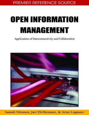 Open Information Management de Artur Lugmayr