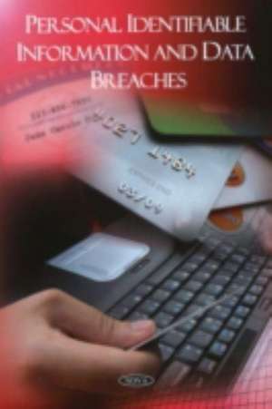 Personal Identifiable Information and Data Breaches de Government Accountability Office