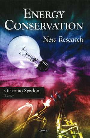 Energy Conservation de Giacomo Spadoni