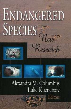 Endangered Species de Alexandra M. Columbus