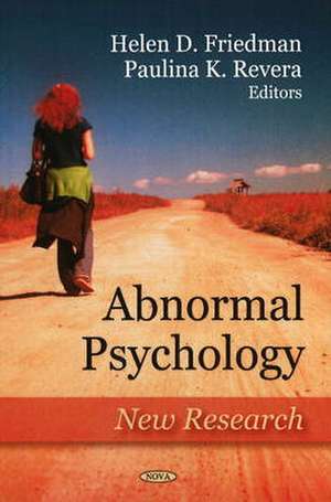 Abnormal Psychology de Helen D. Friedman