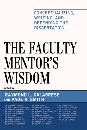 Faculty Mentor's Wisdom de Raymond L. Calabrese