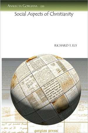 Social Aspects of Christianity de Richard Ely