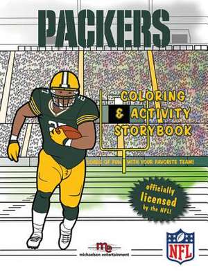 Green Bay Packers Coloring & Activity Storybook: Rainbow Adventure de Brad M. Epstein