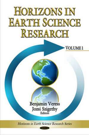 Horizons in Earth Science Research de Benjamin Veress