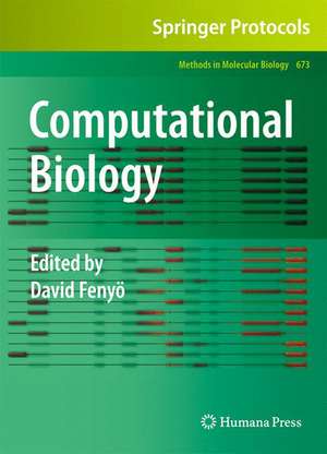 Computational Biology de David Fenyö