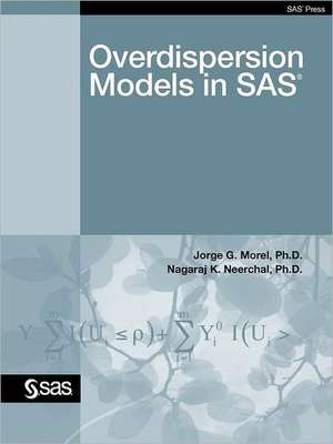 Overdispersion Models in SAS de Jorge Ph. D. Morel