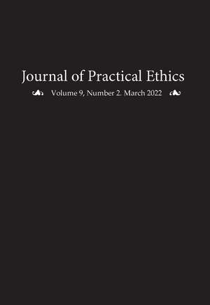 Journal of Practical Ethics, Vol. 9, No. 2 de Liz Sanders