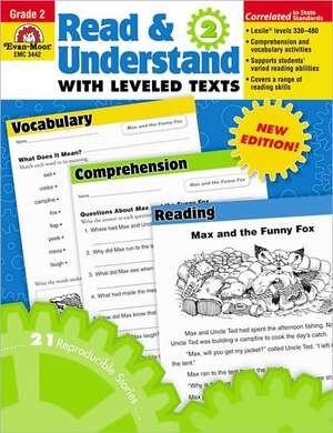 R&u with Leveled Texts, Grade 2 de Evan-Moor Educational Publishers
