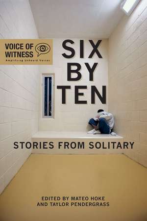 Six By Ten: Stories From Solitary de Taylor Pendergrass