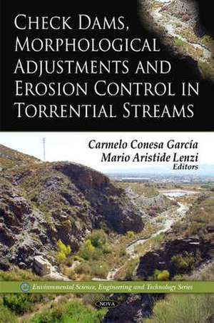 Check Dams, Morphological Adjustments and Erosion Control in Torrential Streams de Carmelo Consesa Garcia