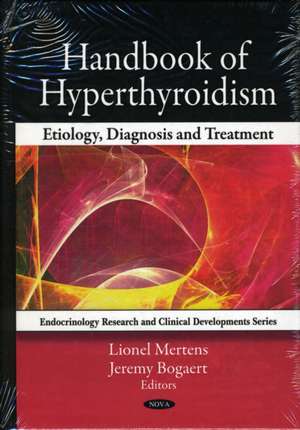 Handbook of Hyperthyroidism de Lionel Mertens