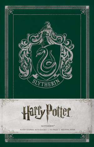 Slytherin Hardcover Ruled Journal de Warner Bros.