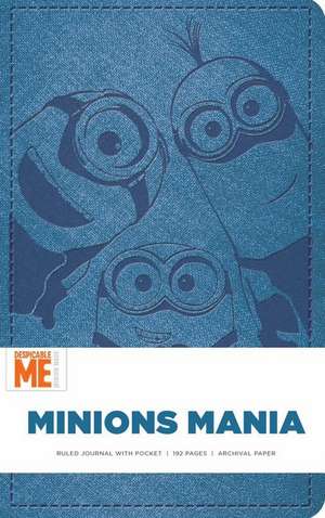 MINIONS MANIA HARDCOVER RULED JOURNAL de INSIGHT EDITIONS