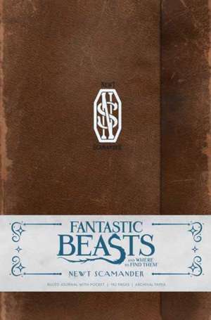 Fantastic Beasts and Where to Find Them Deluxe Hardcover Ruled Journal de INSIGHT EDITIONS