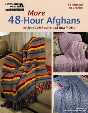 More 48-Hour Afghans (Leisure Arts #5511) de Rita Weiss Creative Partners