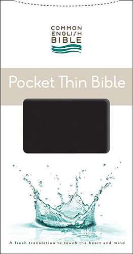 Pocket Thin Bible-Ceb-Zipper Closure de Common English Bible