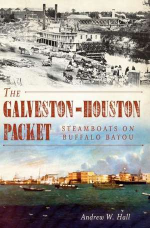 The Galveston-Houston Packet: Steamboats on Buffalo Bayou de Andrew W. Hall