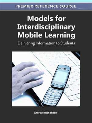 Models for Interdisciplinary Mobile Learning de Andrew Kitchenham