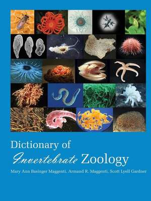 Dictionary of Invertebrate Zoology --Paperback de Maggenti Mary Ann