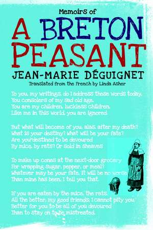 Memoirs of a Breton Peasant de Jean-Marie Deguignet