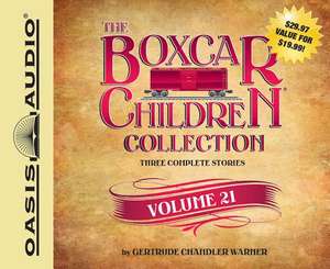 The Boxcar Children Collection Volume 21 (Library Edition): The Growling Bear Mystery, the Mystery of the Lake Monster, the Mystery at Peacock Hall de Aimee Lilly