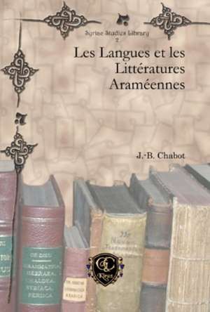 Les Langues et les Litteratures Arameennes de Jean-Baptiste Chabot