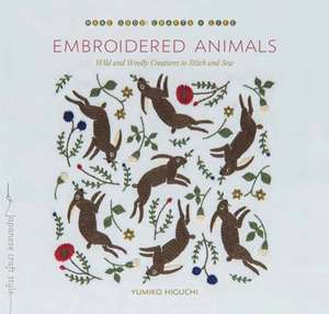 Embroidered Animals de Yumiko Higuchi