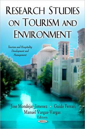 Research Studies on Tourism & Environment de Jose Mondejar-Jimenez