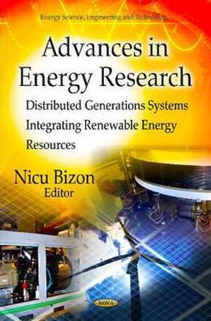 Advances in Energy Research de Nicu Bizon