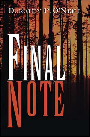 Final Note de Dorothy P. O'Neill