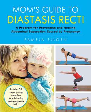 Mom's Guide to Diastasis Recti: A Program for Preventing and Healing Abdominal Separation Caused by Pregnancy de Pamela Ellgen