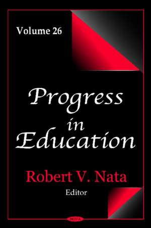 Progress in Education de Robert V. Nata