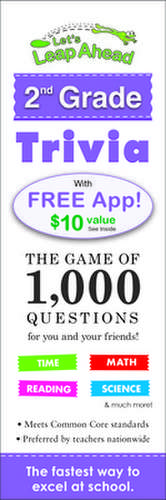 Let's Leap Ahead 2nd Grade Trivia: The Game of 1,000 Questions for You and Your Friends! de Alex Lluch