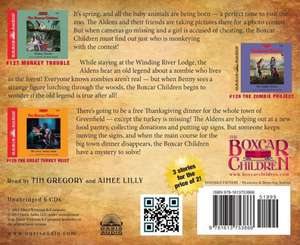 The Boxcar Children Collection, Volume 43: Monkey Trouble/The Zombie Project/The Great Turkey Heist de Gertrude Chandler Warner