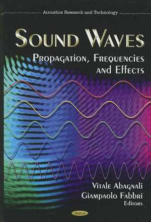 Sound Waves: Propagation, Frequencies and Effects: Acoustics Research and Technology de Vitale Abagnali