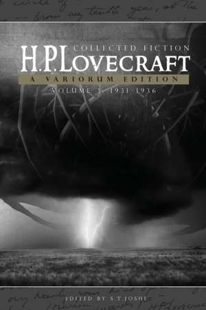 Collected Fiction Volume 3 (1931-1936) de H. P. Lovecraft