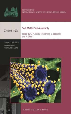 SOFT MATTER SELFASSEMBLY