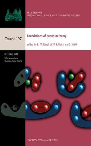 FOUNDATIONS OF QUANTUM THEORY de E.M. RASEL