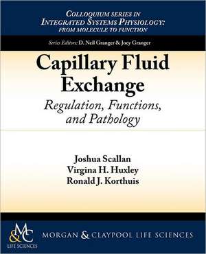 Capillary Fluid Exchange de Ronald Korthuis