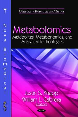 Metabolomics de Justin S. Knapp