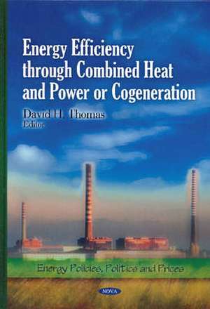 Energy Efficiency Through Combined Heat & Power or Cogeneration de David H. Thomas