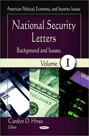 National Security Letters de Carolyn D. Hines