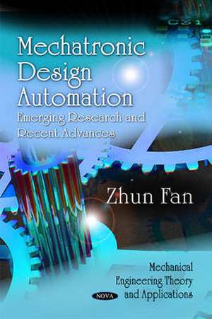 Mechatronic Design Automation de Zhun Fan