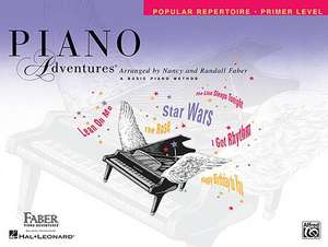 Piano Adventures - Popular Repertoire Book - Primer Level de Nancy Faber