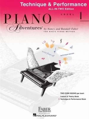 Piano Adventures All-In-Two Level 1 Tech. & Perf.