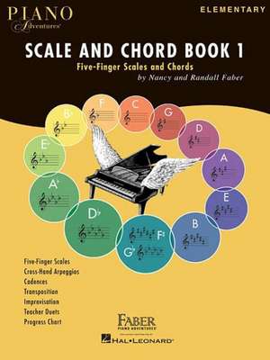 Piano Adventures Scale and Chord Book 1 de Nancy Faber